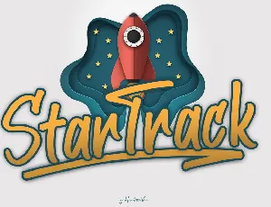 StarTrack font