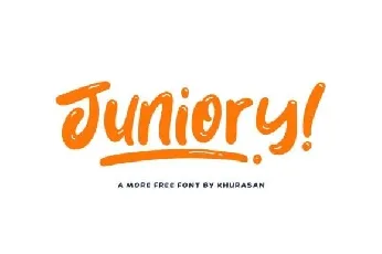 Juniory font