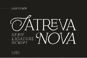 Satreva Nova font