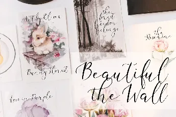 Violether Calligraphy font