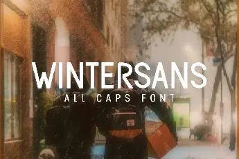 Wintersans font