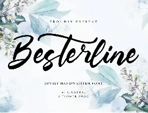 Besterline font