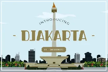 Djakarta font