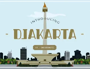 Djakarta font