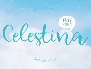 Celestina Script Free font