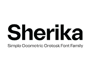 Sherika font