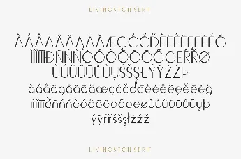 Livingston Demo font