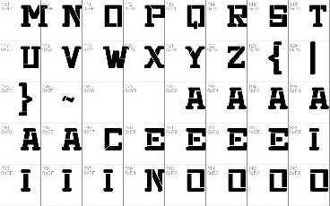 Matrix Zone font