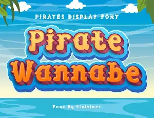 Pirate Wannabe font