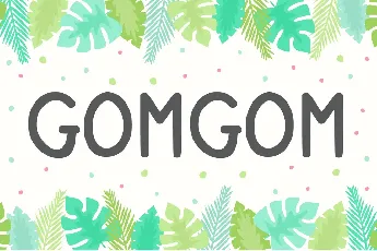 Gomgom Handwrite-Basic font