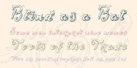 Sketch Handwriting font