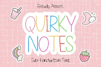 Quirky quotes font