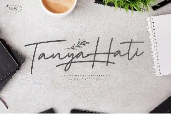 Tanya Hati font