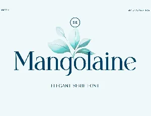 Mangolaine font