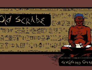 Old Scribe font