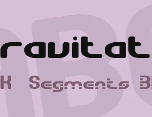 Gravitate font