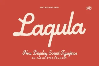 Laqula font