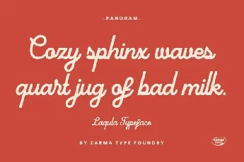 Laqula font