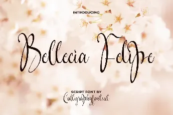 Bellecia Felipe font