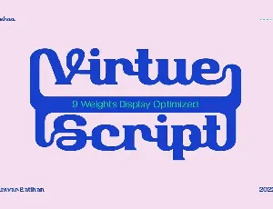 Virtue font