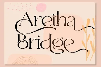 Aretha Bridge Serif font