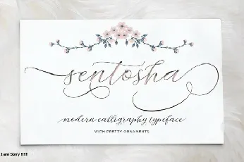 Sentosha Script font