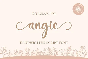 Angie font