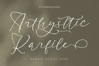 Arthysttic Karfile font