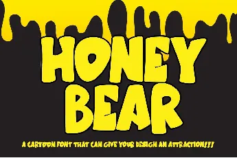 Honey Bear font