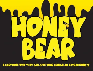 Honey Bear font