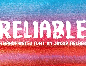 Reliable DEMO font