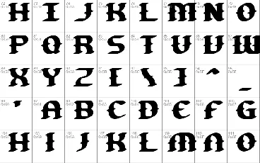 Gesture font