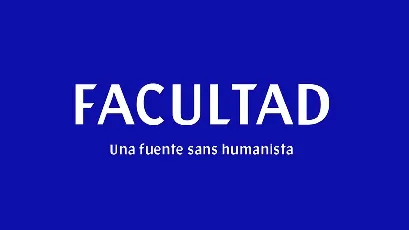 Facultad font