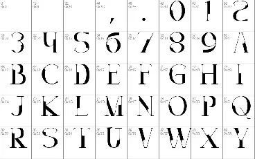 Decoslice font