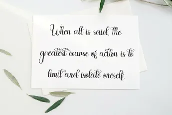 Setting Calligraphy font