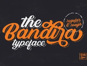 Bandira Script Typeface font