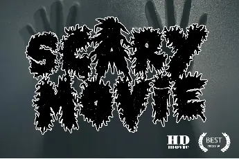 Horror Metal font