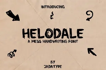 Helodale font