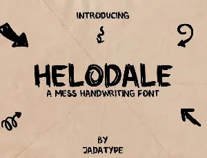 Helodale font