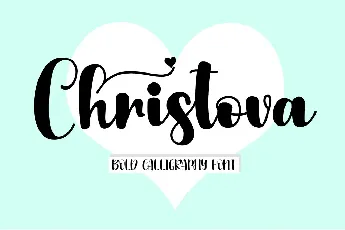 Christova - Personal Use font