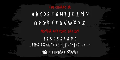 Holy Trouble font