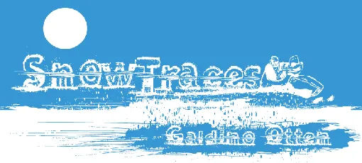 Snow Traces font