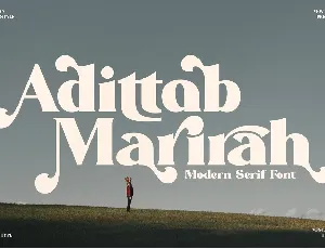 Adittab Marirah font