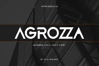 AGROZZA font