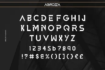 AGROZZA font