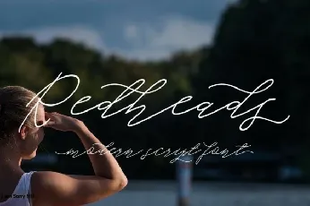 Redheads Script font