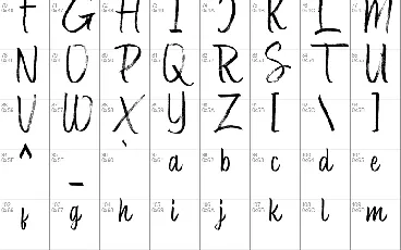 Manjaku font