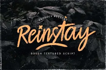 Reinstay font