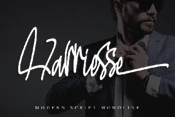 Harriesse font