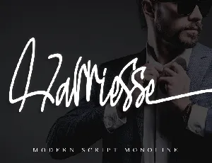 Harriesse font